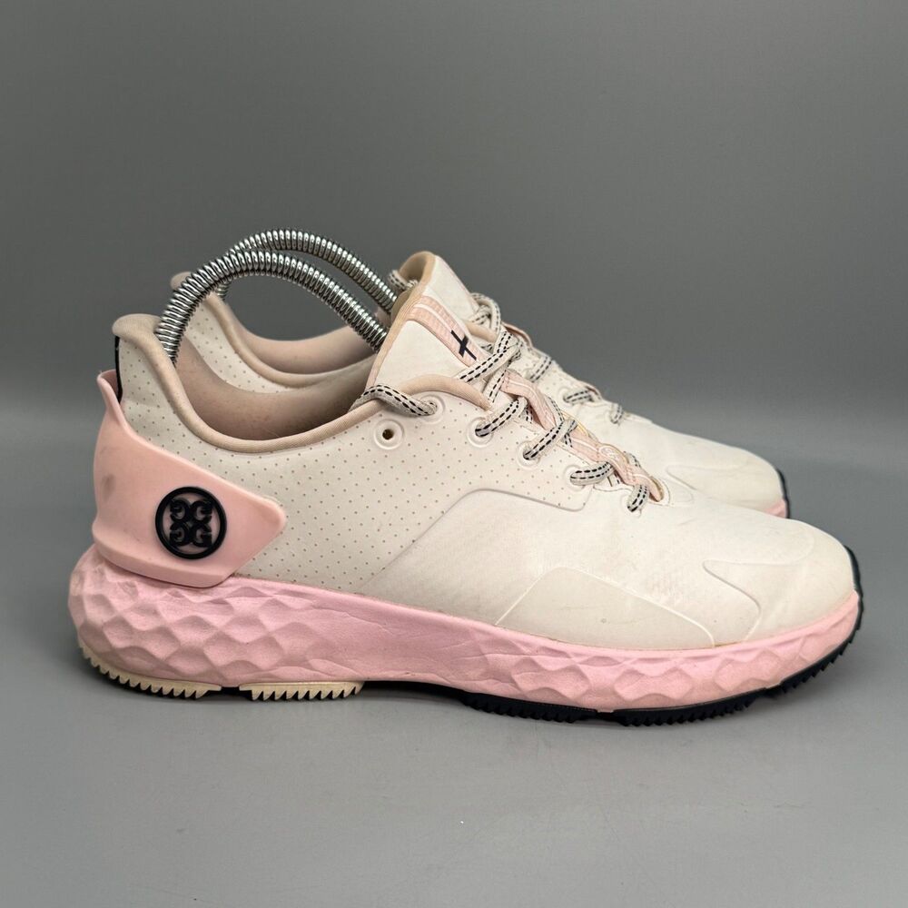 G/FORE Perforated MG4+ Women's 7.5 Pink Blush Lace Low Athletic Golf Sneakers